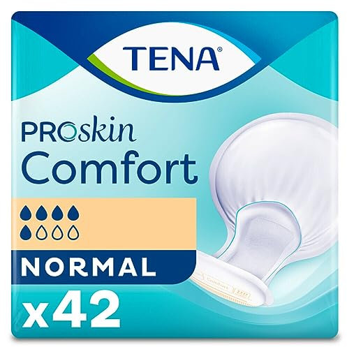 Tena - Tena Proskin Comfort Normal Inkontinenzeinlage, 42 Stück