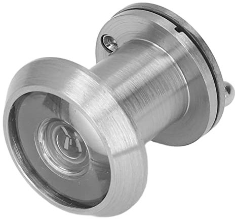 Spioncino grandangolare per la sicurezza domestica, in vetro ottico, con copertura per la privacy, per porte di spessore da 15 mm a 25 mm