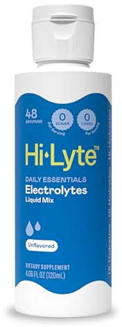 Hi-Lyte Electrolytes for Fasting, Immune Support and Rapid Hydration | 48 Servings | NO Calories NO Sugar | 20%+ More Potassium, Magnesium & Zinc