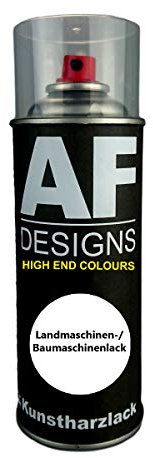 Alex Flittner Designs JCB - Vernice spray in resina, colore: giallo opaco