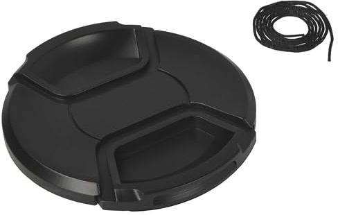 vhbw Objektivlock kompatibelt med Samsung kamera – plast, svart, 82 mm