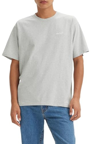 Levi's Men's Red Tab Vintage Tee T-Shirt, Light Mist Heather, L