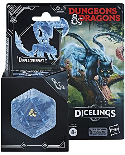 Hasbro Dungeons & Dragons Dicelings, Belva Distorcente, Drago D&D collezionabile per Adulti, Action Figure Giocattolo