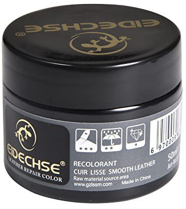 Leder Reparatur Set, Ledercreme Regenerierende Ledercreme Schuhcreme Für Glattleder Schuhcreme Für Glattes Und Genarbtes Leder Set Mit Bürste Handschuhe Schwamm Politur für Lederstiefel Und schuhe