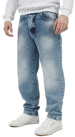 Picaldi® Zicco 472 Jeans | Loose & Relaxed Fit | Karottenschnitt Hose | Lässig & Locker Geschnitten (W36/L30, Cali)