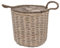 Dadeldo Living & Lifestyle Korb Pflanzkorb Rattan 20x15cm Natur Dekoration Tischdeko