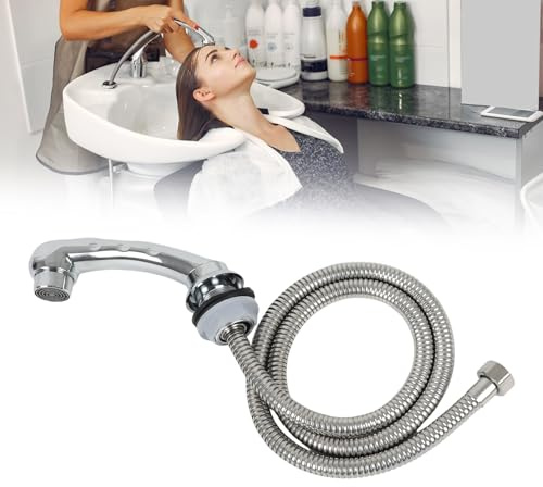 Hairdresser Wash Basin, Wash Basin Shower Set, Handheld Showerhead Set with Shower Hose for Hairdressing Salon Bathroom