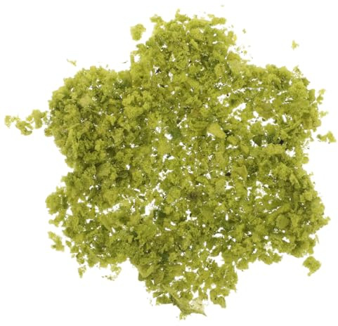 DECORNIJIA 5sacs Lot Poudre De Gazon Statique pour Modélisme Herbe Artificielle Réaliste pour Paysages Miniatures Matériel DIY Décoratif pour Dioramas Modèle Arbre Poudre Fine par Sac