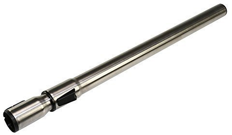 Telescopic Wand Extension Tube Compatible With Miele Canister Vacuum Cleaners Chrome