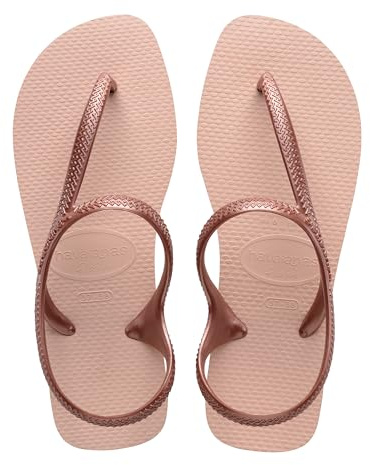 Havaianas Women's Flash Urban Sandals, Ballet Rose/Golden Blush, 1/2 UK