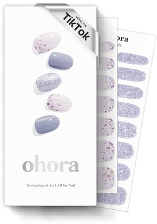 Ohora N Afterglow Manicure Semi-Cured Gel Nail Strips ND-196