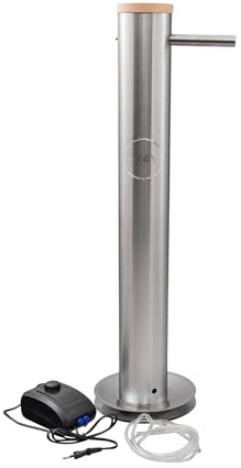 OK4Y Kaltrauchgenerator XXL – Edelstahl Rauchgenerator 4,3 L, 70 cm XXL für Räucherofen, Smoker & Grill – Perfekt für Fisch, Fleisch, Käse & Wurst – Profi-Kalträuchern Zuhause