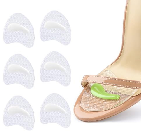 Coussinet Métatarsien pour les Femmes Anti Glissement vers l’avant Dans les Talons à Orteil Ouvert Coussins de la Plante du pied Soulager la Douleur du pied Coussinets de Chaussure