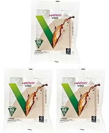 Hario V60 Paper Coffee Filter, Size 02, Natural, 300ct
