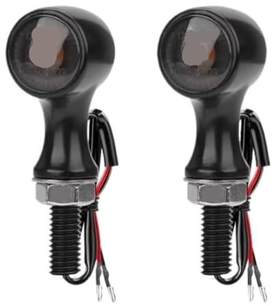 Motorcykelns Sidoblinkers FÖR Motocross Bikes FÖR Street FÖR Dubbla Sport Blinkers Motorcykel Fram- Och Bakljus Med E-märkning 3-i-1 DRL-broms(2pcs Amber)