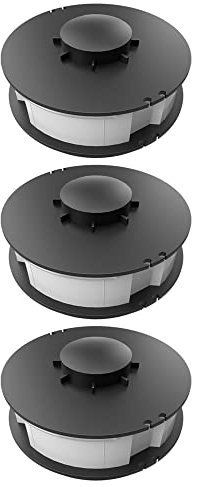 3 Stück Doppelfaden Rasentrimmer Spule Ersatzfadenspulen für Elektro Rasentrimmer passend für Bauhaus Gardol GET-E 4530 (EINHELL)