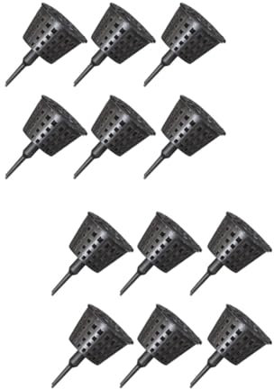 Happyyami 200 STK Düngerkörbe Für Bonsai-Pflanzen Hängender Drahtkorb Pflanzgefäße Für Den Garten Pflanzendünger Behälter Für Lebensmittel Düngerstreuer Zimmerpflanze Blumentopf Komponente