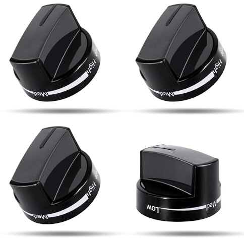 W10339442 WPW10339442 Gas Stove Range Knobs Replacements Fit for Whirlpool