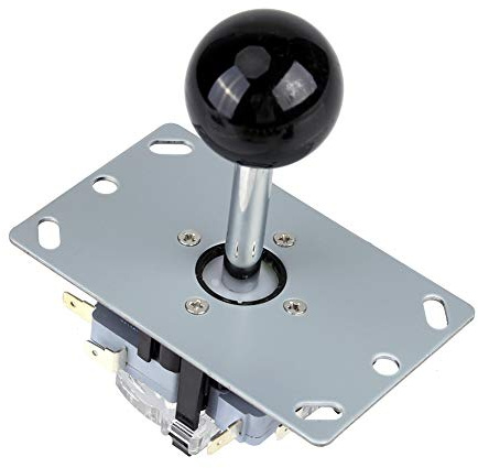 Saluaqui Kit de Bricolaje de Juego de Zero Delay con 10 Botones y Codificador USB de Joystick para PC MAME y Juegos de Lucha - Juego Completo de Fácil Instalación para Sistemas Windows