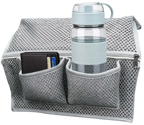 Organizador Para El Asiento Trasero Del Coche,Gran Capacidad Y Multifuncional | Organizador De Respaldo Trasero En Malla | Para Telefono Boligrafos Botella De Agua Snacks SUV Furgoneta Camion Sedan