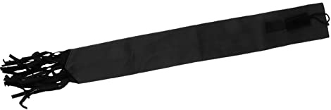 Rengue Bolsa de Protección de de Caballo, Protector de de Caballo de Tela No Tejida con Diseño de Flecos, para una Circulación de Aire Saludable y Protección contra Moscas (Black)