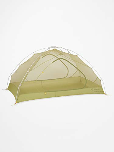 Marmot Tungsten UL 2P, Ultraleichtes 1/2/3 Personen Zelt, kleines 1/2/3 Mann Trekking Zelt, Camping Zelt, absolut wasserdicht, Wasabi, ONE