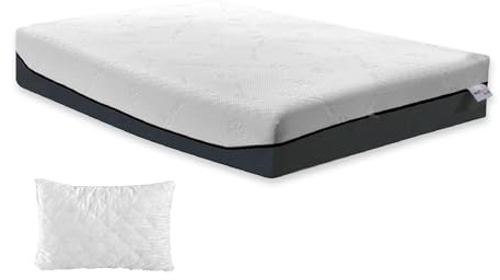 Madrass med 800 fickfjädrar, ashlar-minnesskum, 7 masszoner Tek H24 madrass, medicinsk utrustning, italiensk flingkudde med minnesskum, 120 x 200 cm