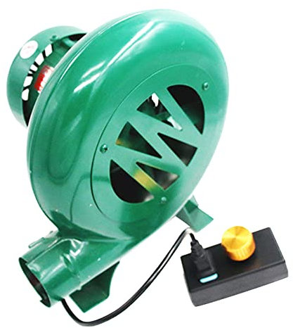 CFYP Soplador de Aire Centrífugo Eléctrico con Gobernador, Soplador de Barbacoa al Aire Libre, Encendedor de Chimenea, para Picnic, Camping, Barbacoa (100W / 120W / 150W / 200W)