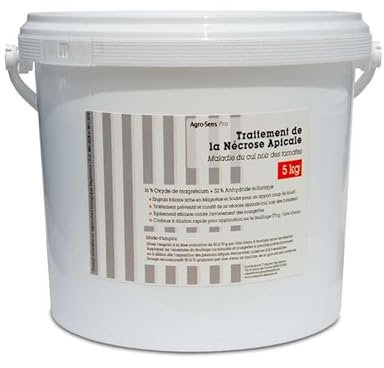 Traitement de la nécrose apicale ou cul noir des tomates - Seau 5 kg
