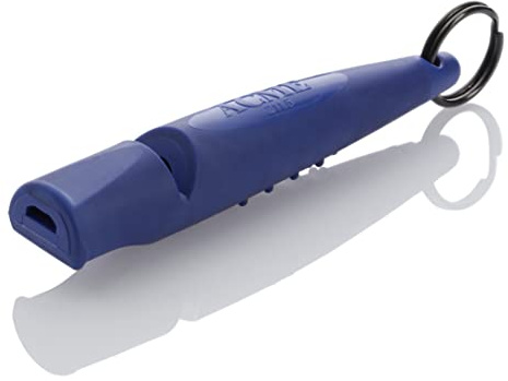 ACME Alpha 211.5 Professional Dog Training Whistle with Enhanced Ergonomic Grip. BPA-Free Plastic. 110 dBA. Long Range. Standardized Frequency. Weatherproof. Made in The UK (Baltic Blue)