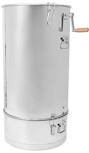 Manuelle Honigschleuder, Edelstahl-Kurbel-Honigschleuderausrüstung, Honigzentrifuge, Separator, Imkereibedarf, manuelle Honigschleuder für den Haushalt