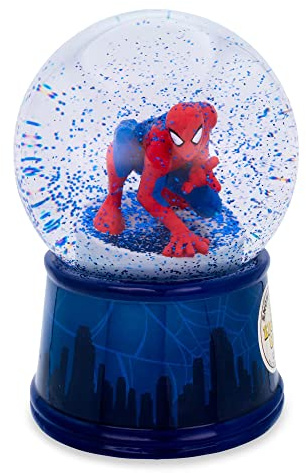 Marvel Spider-Man New York Skyline Light-Up Collectible Snow Globe