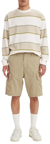 Levi's Carrier Cargo Short, Carrier Cargo Corto Uomini, True Chino Ripstop WT,