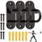 Türanker für Widerstandsbänder Übungen, Wandhaken für Suspension Trainer, Sling Trainer Decken-Haken aus Stahl für bis zu 150 kg, Türband Widerstand Workout Ausrüstung, für Krafttraining, Yoga