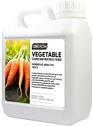 UK GROW Premium Plant Nutrient – Unlock the Full Potential of Your Plants! (1Ltr, Vegetable)