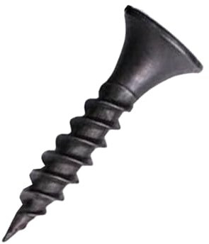 Lot de 160 vis à bois #6 x 1, vis pour cloison sèche #6 - Vis à bois autotaraudeuses à filetage grossier Phillips