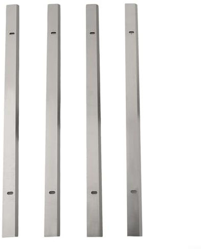 HavenDomicile HSS Woodworking Planer Blades, Double Edge Replacement Set For Benchtop Planer (319x18.2x3mm)