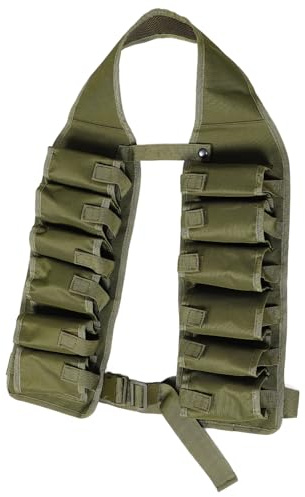 HONITANO Ceinture Porte-bière Ajustable Verte pour Camping et Plein Air, Gilet Porte-Boissons Pratique 12 Emplacements, Paquet Banane de Rangement Portable pour Festivals et Randonnées