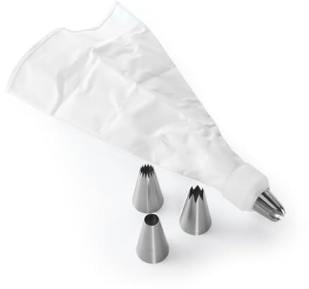 Nordic Ware 6-Piece Jumbo Decorating Tip Set, Metal by Nordic Ware