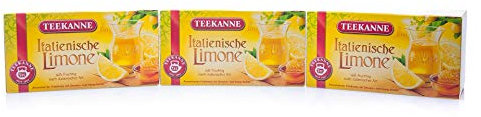 12x Teekanne - Italienische Limone 20 Beutel