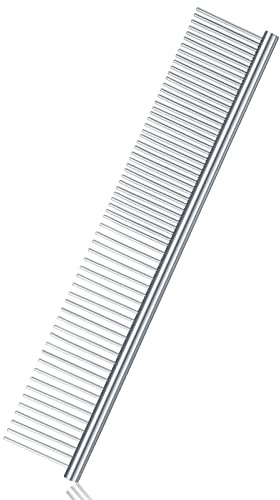 Perthlin Macrame Fringe Comb, Stainless Steel Macrame Dog Cat Comb