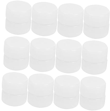 HEMOTON Lot De 50 Hochets Pour Bébé 27 Mm, Boîte à Bagues En Plastique, Générateur De Bruit Doux, Accessoires Pour Jouets D’éveil, Réparation De Peluches Et Poupées, Usage Infantile