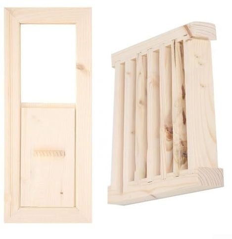Rejilla de ventilación para sala de sauna, accesorio de rejilla de ventilación de madera, 21 x 15,3 cm