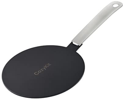 7.5inch Diffusore di Calore In Acciaio Inox Adattatore di Induzione Piatto Maniglia Rimovibile Caffè Latte Pentole Induzione Piano cottura di Calore Diffusore per Stufa Elettrica