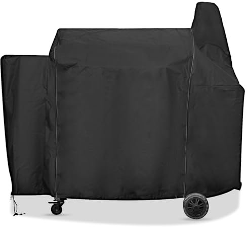 Blackhoso Grillskydd för Pit Boss Pro-serien 1600 träpellets grill rökare PB1600PS1 PB1600PS3 Sportsman 1600 grill, slitstarkt vattentätt grillskydd för PB1600