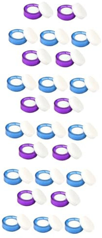 EXCEART 5 Sätze Geld Zählende Wasserbox Befeuchter Zusammenklappbar Spender Produkt Sipper Chip Unterlage Schalter Korb Tagger Handschwamm Zubehör Für Bankgeld Plastik 5 Stück * 5