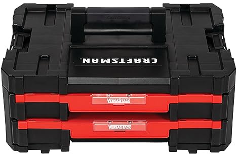 CRAFTSMAN Plastic Tool Box With Drawers, Organizer and Storage (CMST17804)
