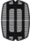 Adviace 7646 Gusseisen Grill Grillroste Ersatz für Weber Q300 Q320 Q3000 Q3100 Q3200 Serie Gasgrills, 57060001 586002 426001 56010049, 7584 Gitter Gitter für Weber Q 300 Grillteile, 2er-Pack S