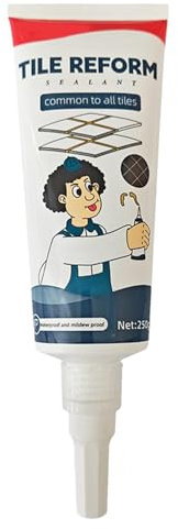 Reforma de lechada para lechada, reparación de lechadas, impermeable, para reparación de juntas y actualización de juntas de azulejos, costuras, huecos, 250 g