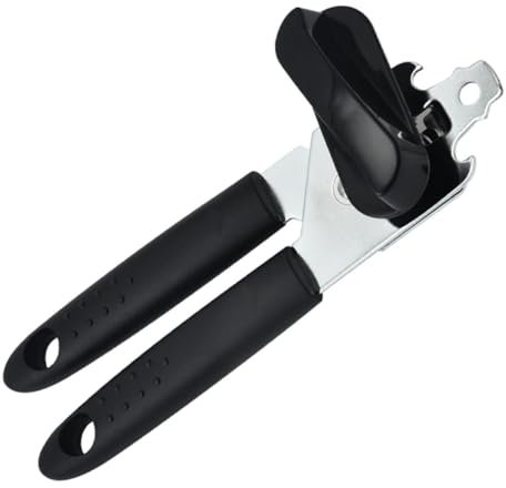 Alipis Abrelatas Compacto y Ligero Abrebotellas De Tapa Acero Inoxidable Hogar